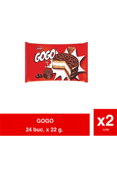 ŞİMŞEK Biscuiți cu ciocolată GoGo 2 x 24 buc. x 22 g