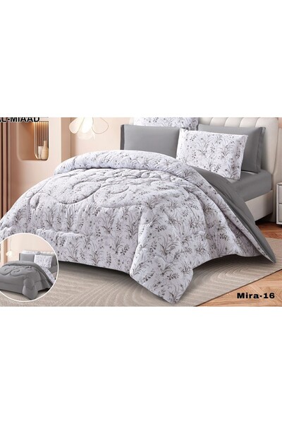 alzawia 6-piece double bed sheet set for duvet, size 250*230