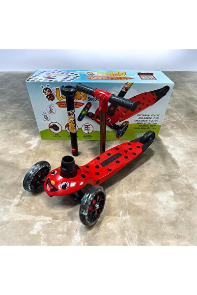 POZART Figürlü Leddy Sizlerle Led Işıklı Tekerler 50kğ Taşıma Kapasitesi 2-6 ...