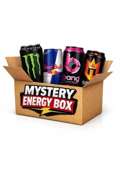 Red Bull Mystery Energy Box – Surprise Package 4 Premium Energy Drinks