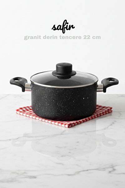 MEŞELER Sapphire Granite Deep Pot
