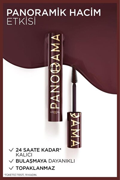 L'Oreal Paris Panorama Chromatic Maskara Bordeaux Cashmere
