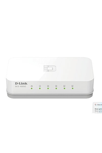 D-Link DL-DES-1005C/E 5PORT 10/100BASE-T YÖNETİLEMEYEN SWITCH