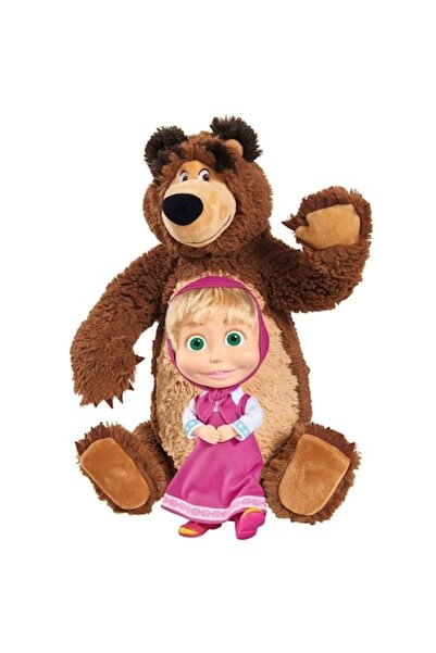 OEM Set de jucării de pluș Virtual Trend, Masha și Ursul