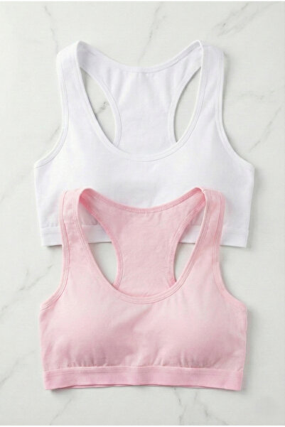 underwear bodyway 2-Pack Cotton Padded Sports Bra & Bralette - Everyday Comfo...