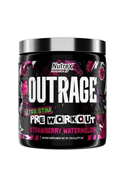 Nutrex أوتريج ألترا ستيم ما قبل التمرين بنكهة الفراولة والبطيخ - 30 حصة