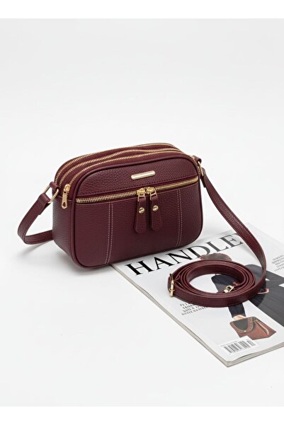 Handley حقيبة كتف نسائية بأربعة أقسام