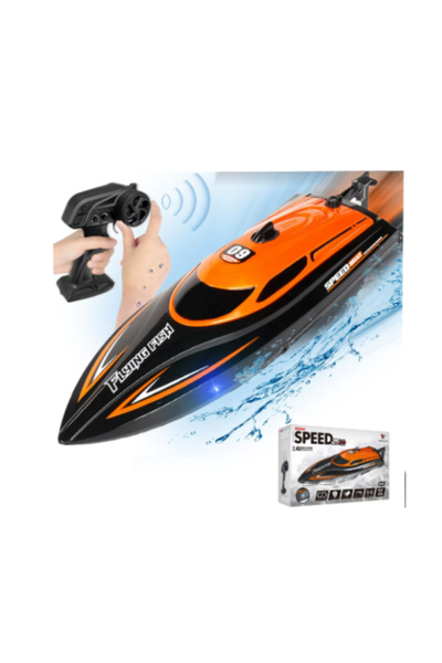 UNİBOX Barca cu Telecomanda, Viteza 25km/h, Functie de Redresare la Rasturnar...