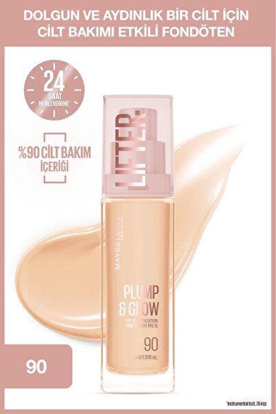 Maybelline New York Lifter Niasinamid ve Hyalüronik Asit İçeren Aydınlatan Fo...