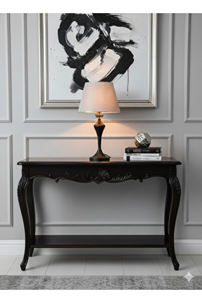 Decodelight Queen Model Siyah Ayaklı Füme Kristal Toplu Metal Yüksek Ayaklı K...