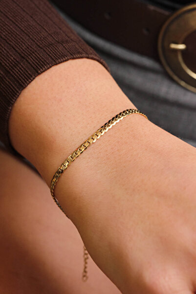 ByFlorya Jewelry Steel Italian Gourmet Bracelet Does Not Tarnish Unisex 17cm ...