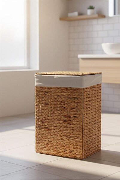 Bayev Favorite 9088 Wicker Foldable Dirty Laundry Basket Rectangular Wicker W...
