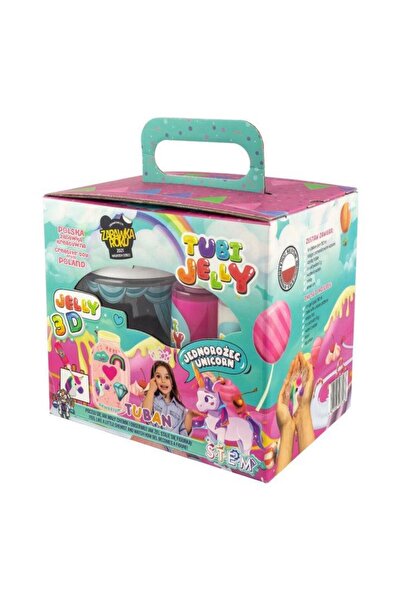 papağan oyuncak مجموعة ألعاب جيلي يونيكورن ثلاثية الأبعاد من توبان تيبي، 6 أل...