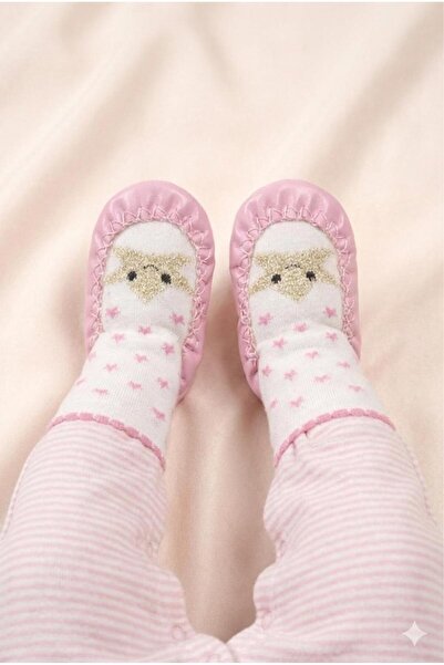 Numix Baby Kids Çarık Çorap, Hakiki Deri, Kaymaz Taban, Bebek Çocuk Patiği