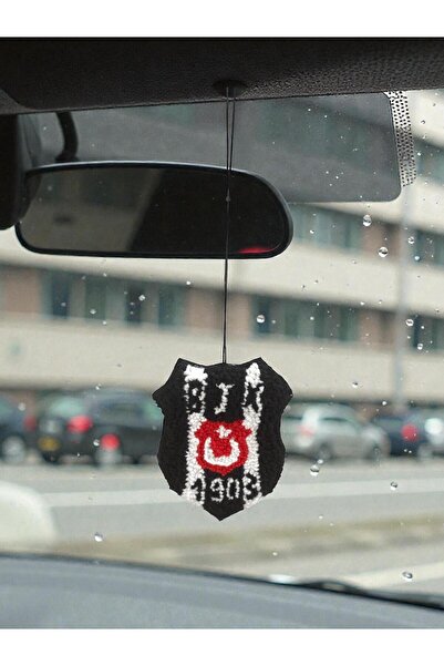 Colore BJK Araba Süsü Taraftar Dikiz Ayna Süsü/Punch El İşi Beşiktaş