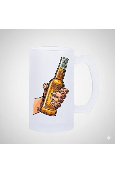 sartre art كوب زجاجي مصمم خصيصًا للبيرة المثلجة من أتش بي