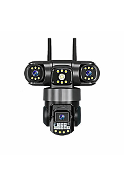 PTZOUUT WiFi Ultra HD Surveillance Camera 10X Zoom, 3 Lenses, 12MP, 8K Smart ...