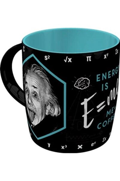 Nostalgic Art Cana Einstein - Energy = Me + Coffee - Energie = e