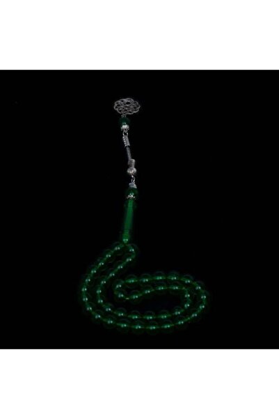 Shaka Khatam مسبحة خضراء من الباكليت البلجيكي