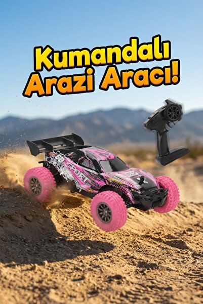 craftivio Uzaktan Kumandalı Araba Şarjlı Off-Road Arazi Aracı 2.4Ghz Hızlı Dr...