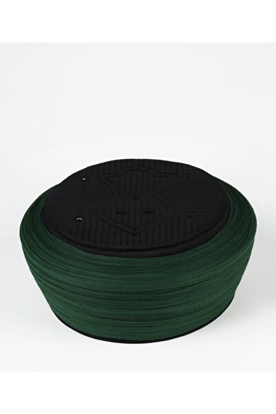 Sarıkhane Children's Prayer Shawl - Green Fabric - Black Turban - Plain Wrap ...