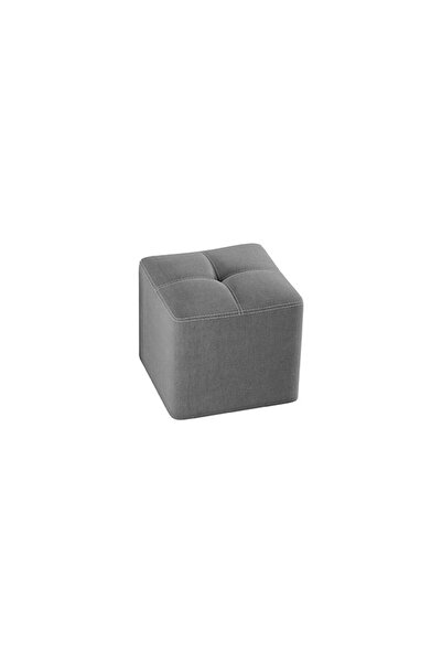 Mobila Laguna Cross stool, upholstered in fabric, 40 x 40 x 37 cm