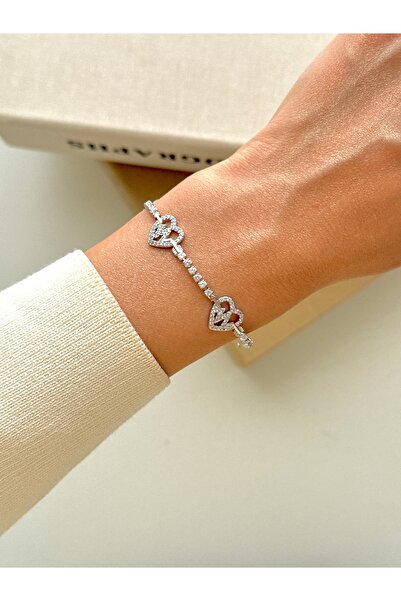 YOUES JEWELRY Steel Minimal Waterway Women's Bracelet