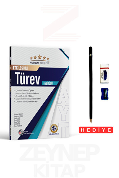 Bilgi Sarmal Yayınları AYT Türev Etkileşimli Fasikül (Kalem Seti Hediye)