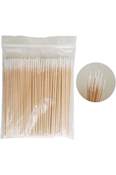 ManiQ Wooden Chopsticks with Cotton Tips Set (100 pieces)