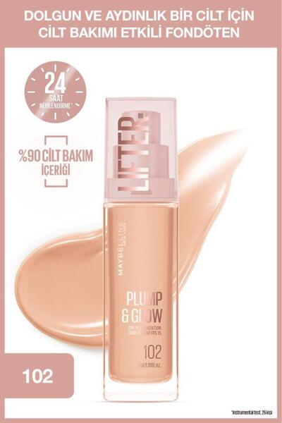 Maybelline New York Lifter Niasinamid ve Hyalüronik Asit İçeren Aydınlatan Fo...