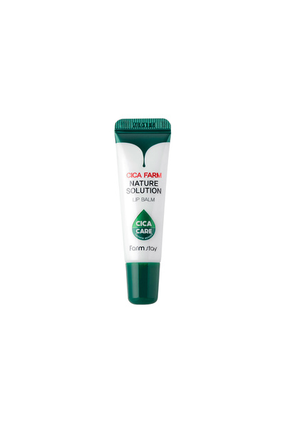 Farmstay CICA FARM NATURE SOLUTION LIP BALM 10g - Centella Özlü Lip Balm