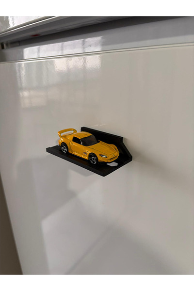 VoxelBytes Magnet Model Araba Standı – Mini Araç Sergi Rafı | 1:64 Uyumlu