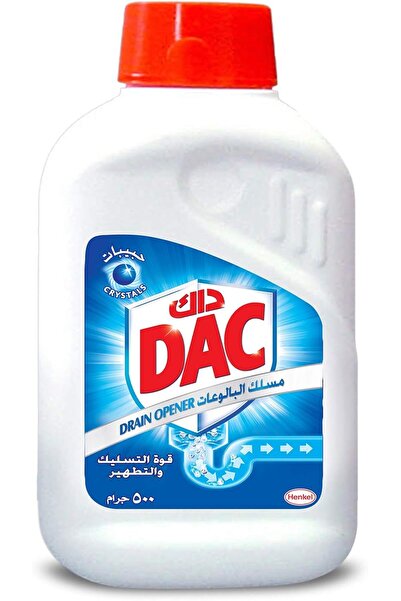 DAK Drain Opener Granules, 500g, Clog Removal and Cleaning Power