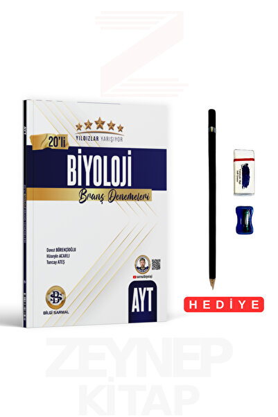 Bilgi Sarmal Yayınları AYT Biyoloji 20'li Branş Denemeleri Yıldızlar Yarışıyo...
