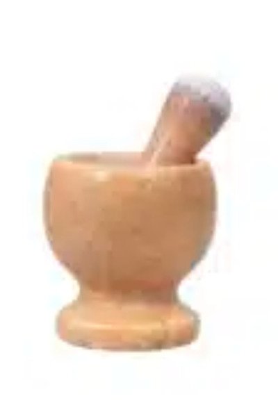 metalocasnice Mortar and pestle, marble, diameter 10cm, height 10.5cm, salmon...