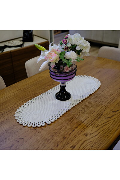 ANS HOME ART Jüt, Runner, Amerikan Servisi, Supla, Masa Örtüsü, Sehpa Örtüsü,...