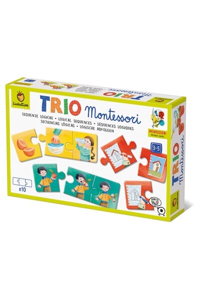 ludattica TRIO MONTESSORI Logic Game - Logical Successions