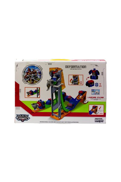 SUNDUSSHOME Robot Launching Station Toy Deformation-Lauching Station