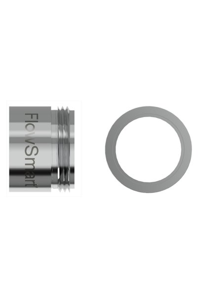FLOWSMART Su Tasarruflu Aeratör 3,7 L/DK | %85’e Varan Su Tasarrufu | ØF18 Miks & Kuğu Batarya Uyumlu