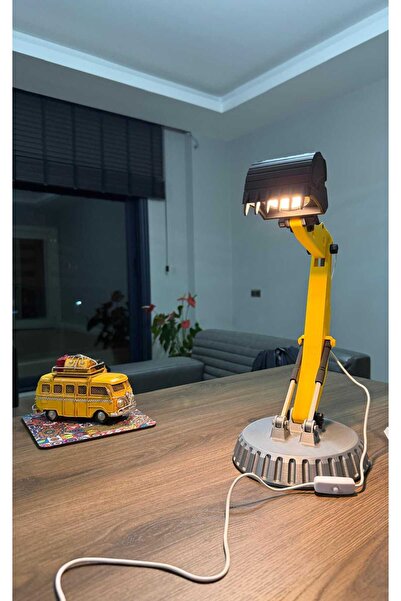 NET 3D CARBON MASA LAMBASI / EKSKAVATÖR MASA LAMBASI / KEPÇE MASA LAMBASI