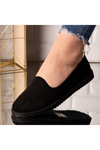 Sofia Store Balerini din piele ecologica intoarsa Kadri