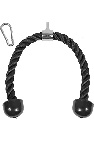 Yes4All حبل سحب ثلاثي الرؤوس، بطول 27 و36 بوصة، مصنوع من النايلون المضفر، مزو...