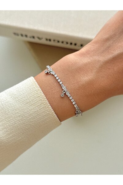 YOUES JEWELRY Steel Minimal Waterway Women's Bracelet