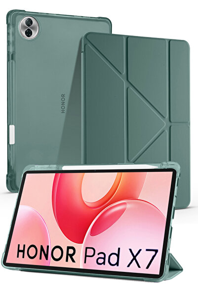 Nezih Case Huawei Honor Pad X7 8.7 İnç Uyumlu Akıllı Kapak Kalem Bölmeli Tabl...