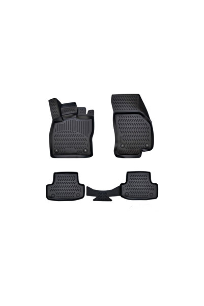 Lumi LUXURY Covoare cauciuc tavita compatibile Audi Q2 2017-