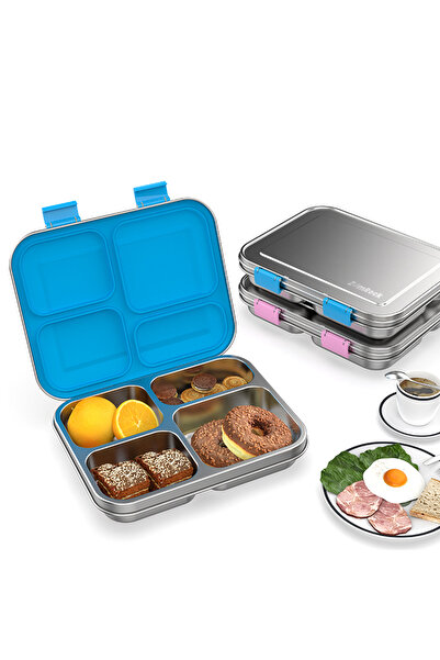 Generic Stainless Steel Bento Lunch Box for Kids & Adults