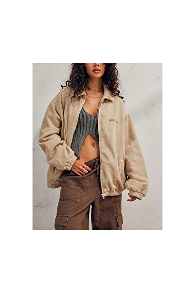 Mokşa Unisex velvet bdg bomber jacket