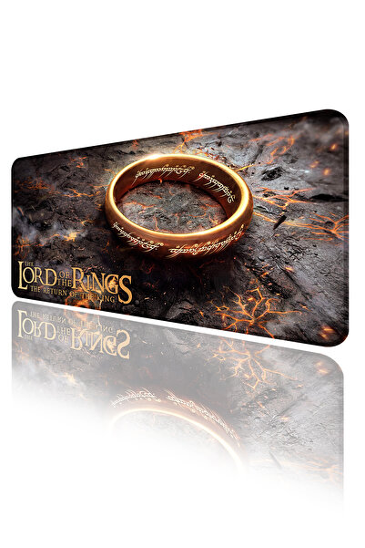 iyi fikirler Lotr Lord of the Rings Game Gaming Keyboard Mouse Pad Desk Mat 8...