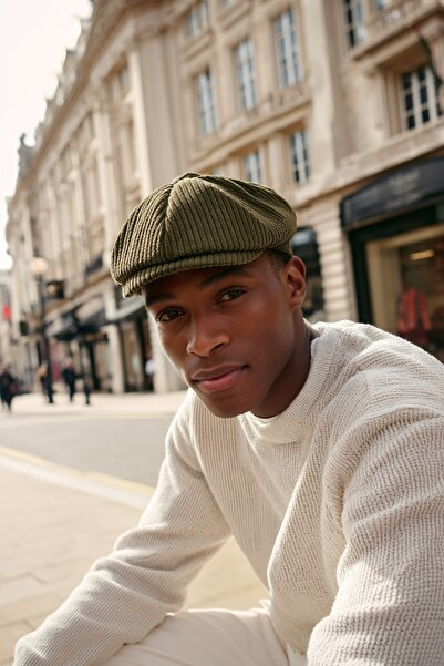 LAGRANZE Men's Velvet Cap Hat