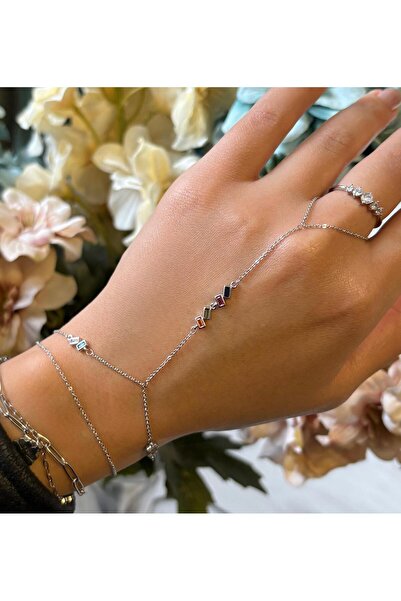 Ceso Accesories شاحميران أنيق مرصع بأحجار الزركون الملونة